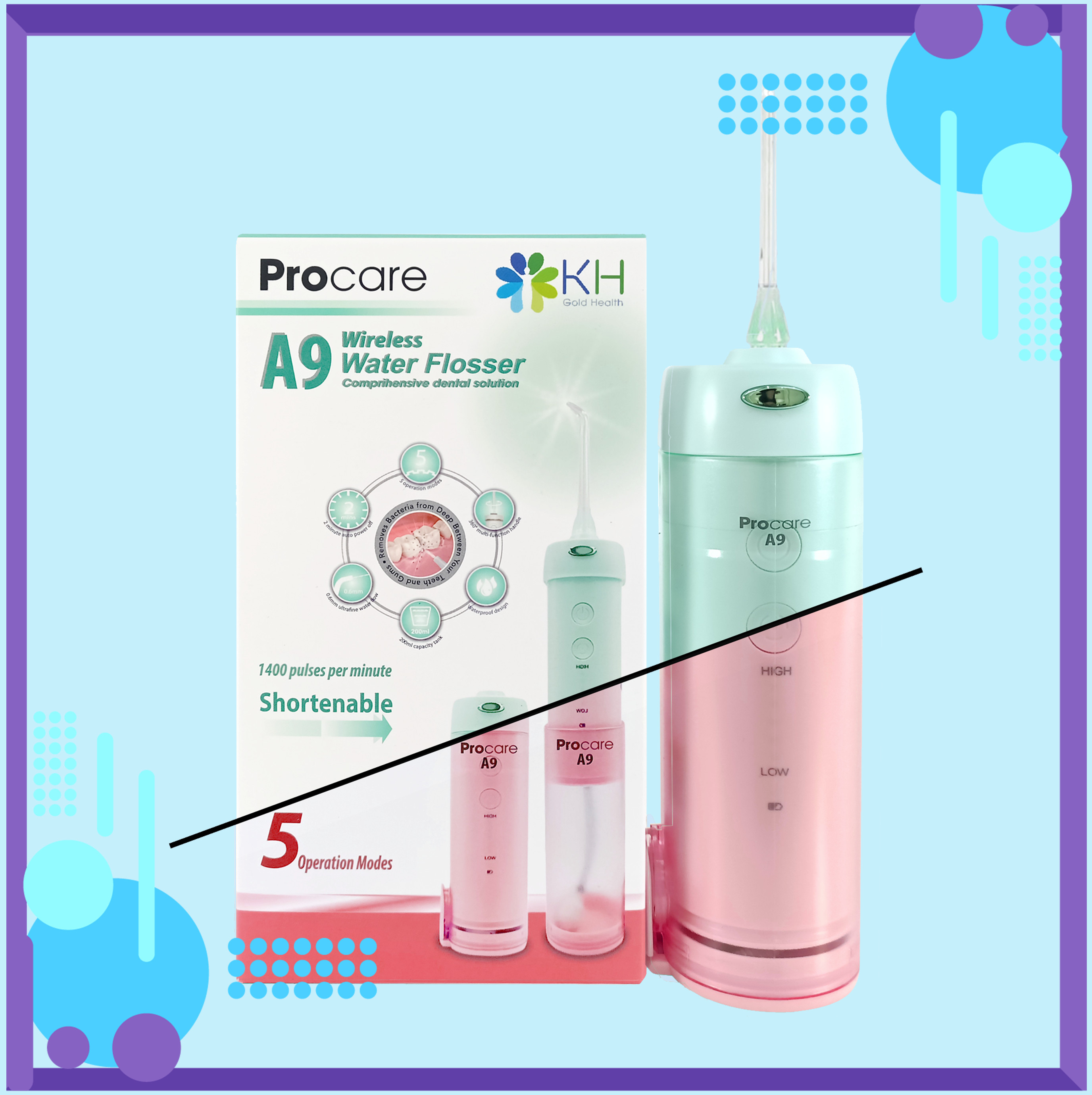 Máy tăm nước Procare A9 NEW