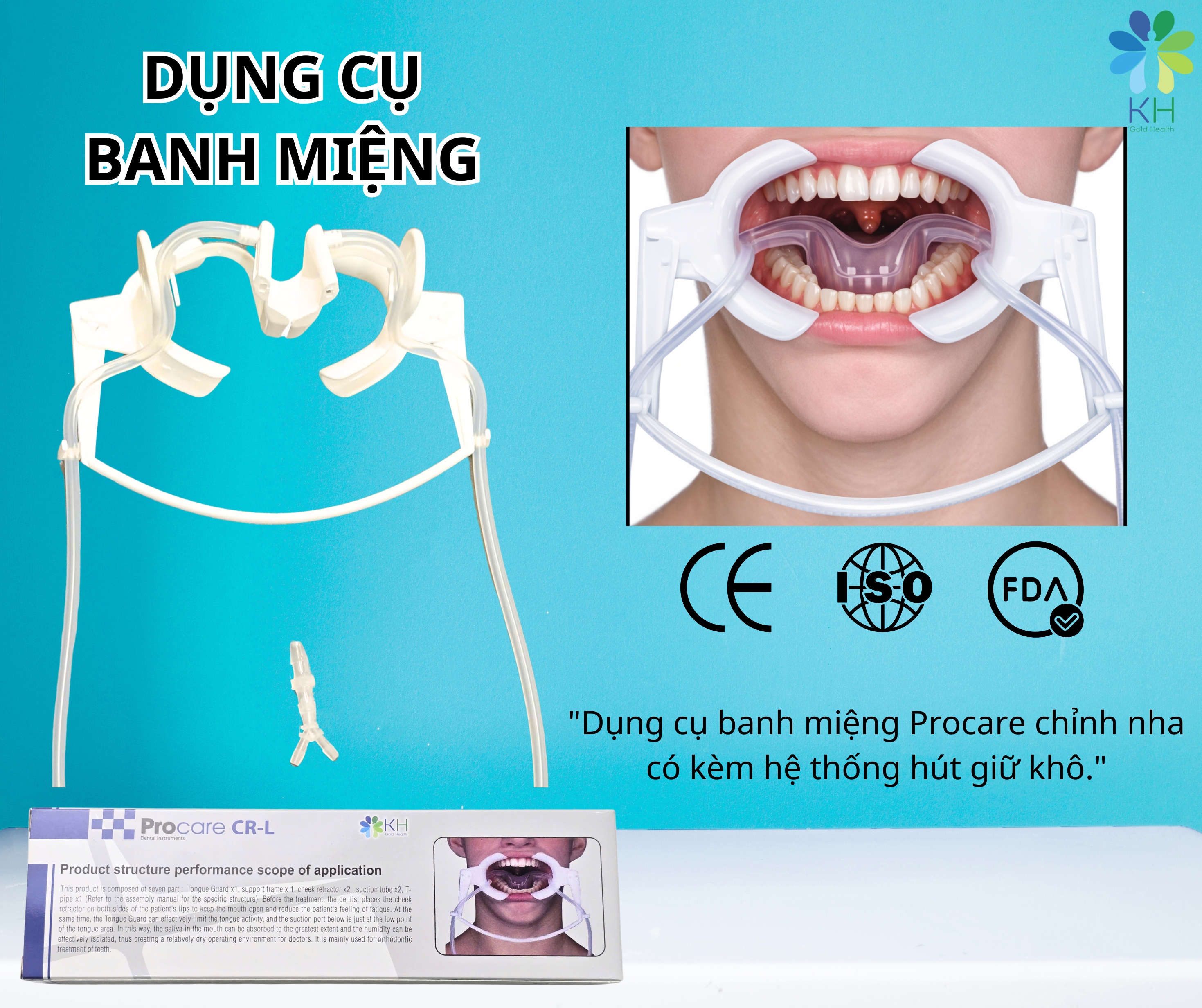 Dụng cụ banh miệng Procare